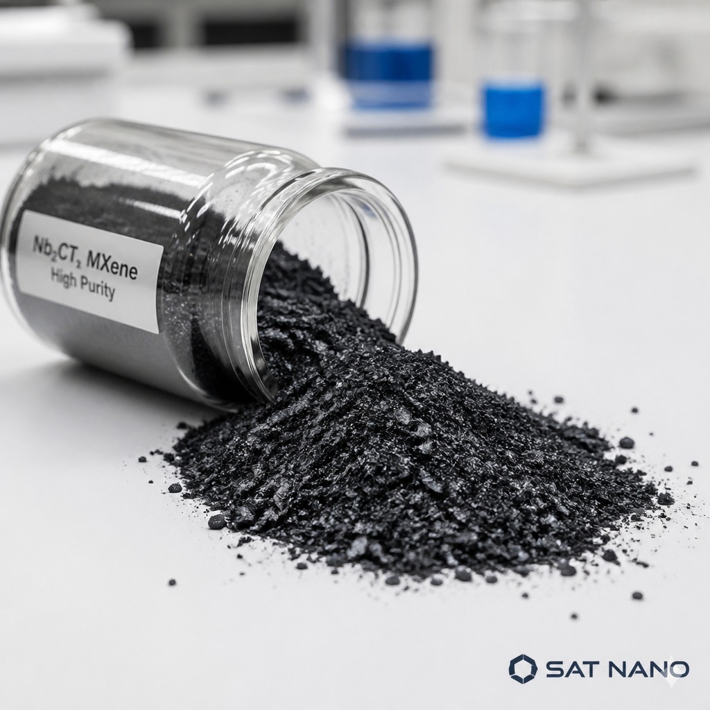 mehrschichtiges Niobcarbid Nb2CTx MXene-Pulver